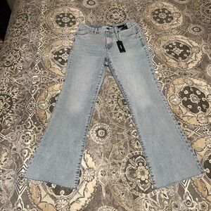 Express Flex Cropped High Rise Jeans